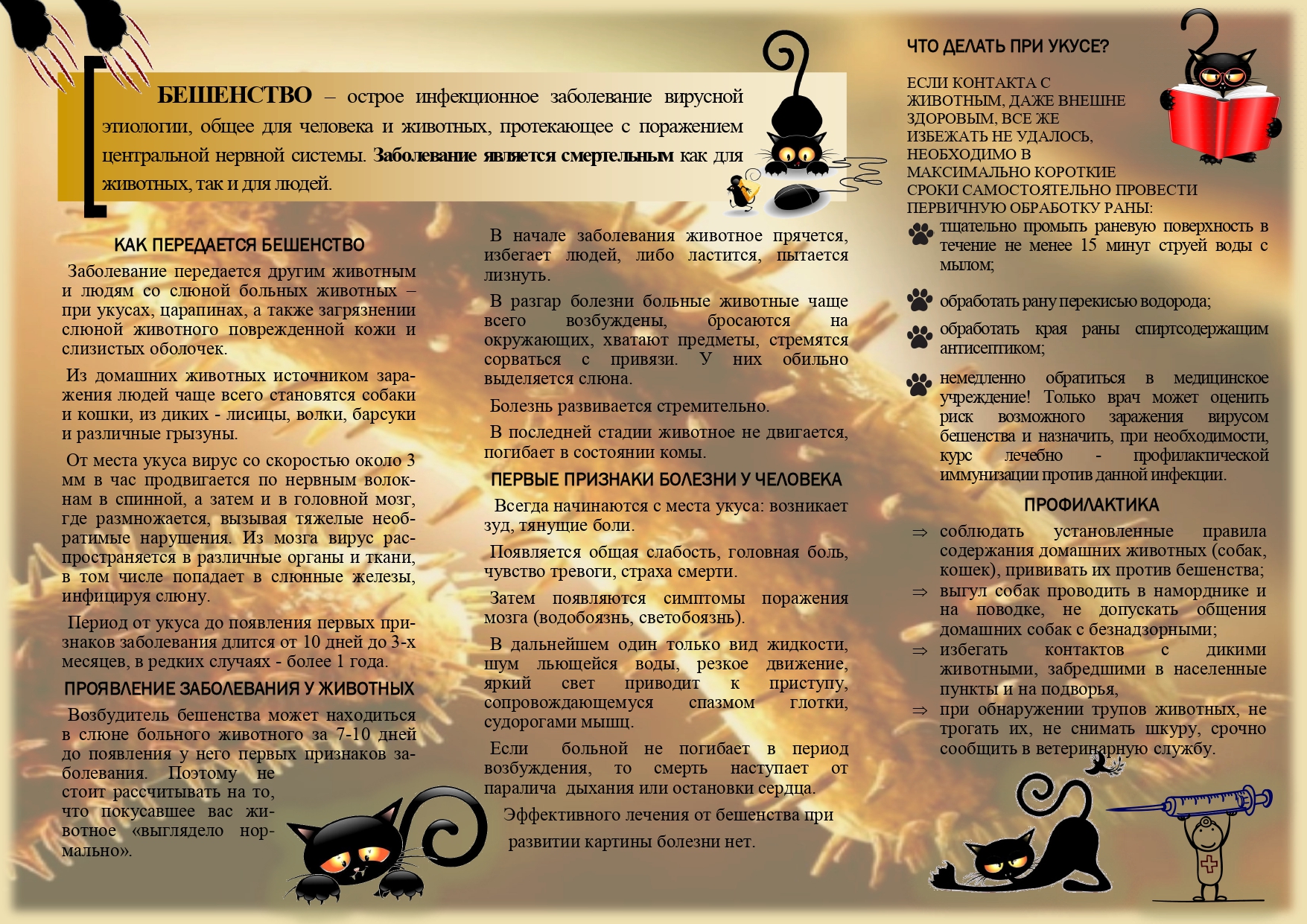 Буклет по профилактике бешенства page 0002